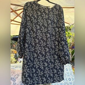 H&M Floral long sleeve dress